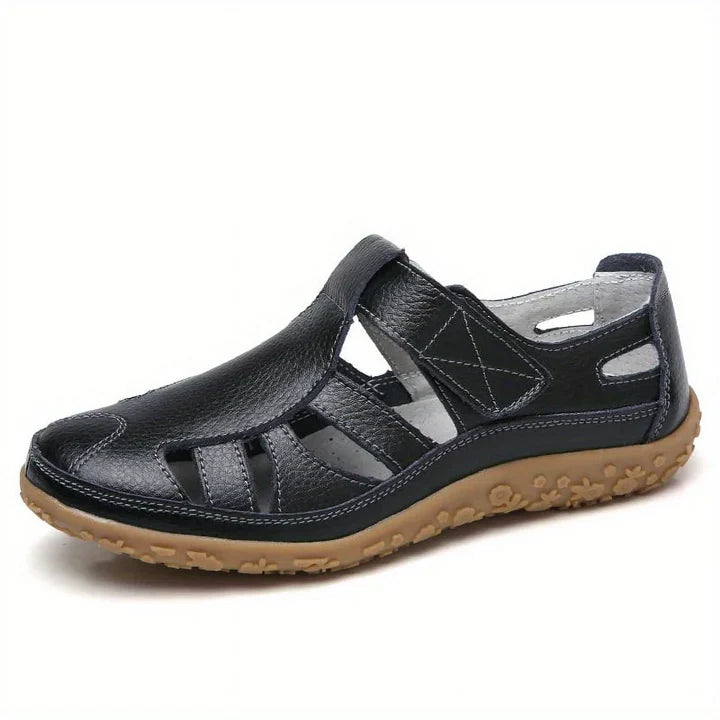 Comfort Wide Toe Box Leather Comfort Shoes