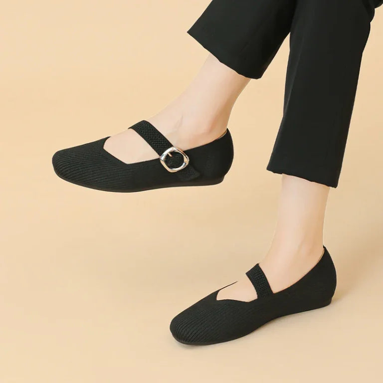 Women's Comfort Breathable Mary Jane Flats