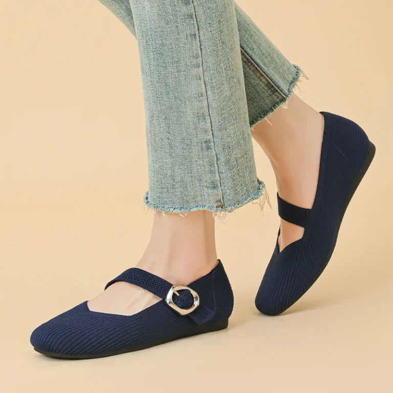 Women's Comfort Breathable Mary Jane Flats