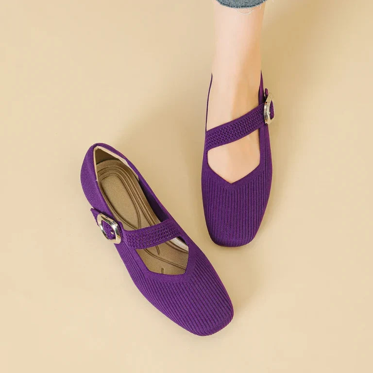 Women's Comfort Breathable Mary Jane Flats