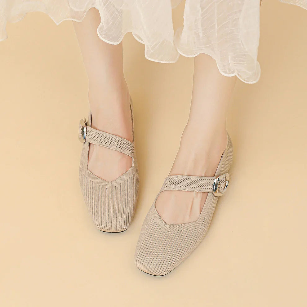 Women's Comfort Breathable Mary Jane Flats