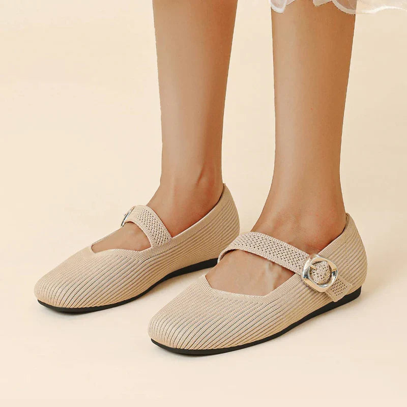 Women's Comfort Breathable Mary Jane Flats