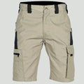 Men's Cargo Shorts - Ripstop Zip Pocket - Long Shorts, Hiking Shorts