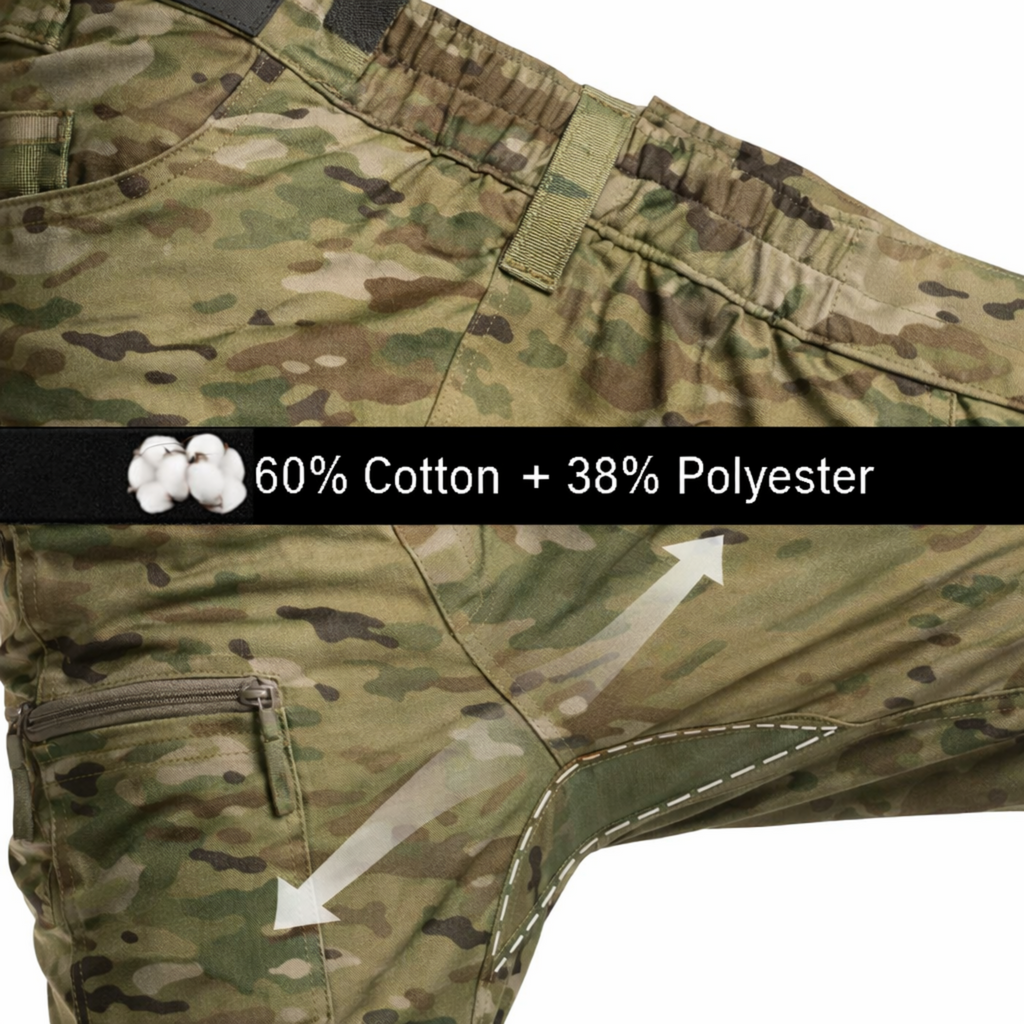 Men's Outdoor Tactical Waterproof Cargo Trousers