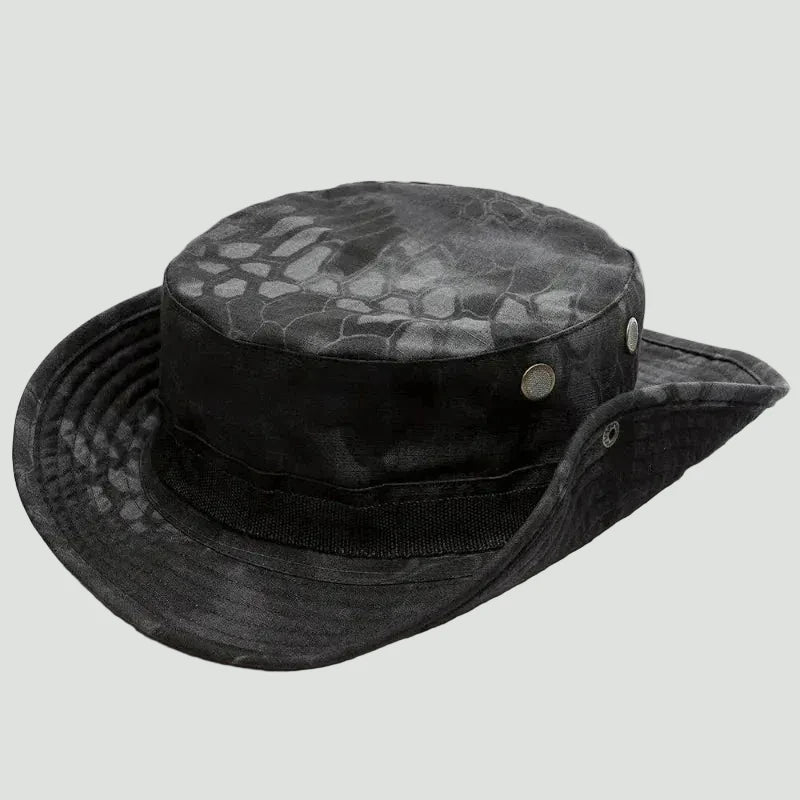 Packable Bush Hat - Lightweight Wide Brim Sun Hat with Ventilation for Fishing & Hiking