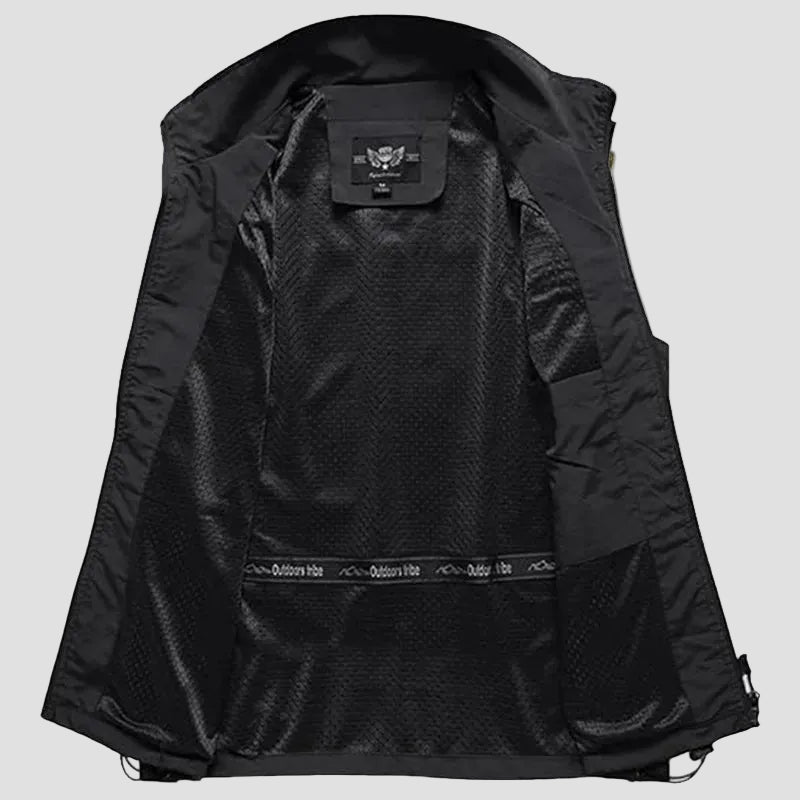 Lightweight Breathable Hiking Gilet – Multi-Pocket Outdoor Layer