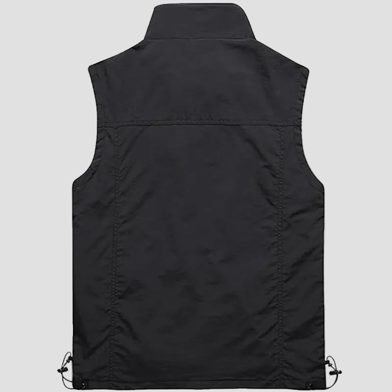 Lightweight Breathable Hiking Gilet – Multi-Pocket Outdoor Layer
