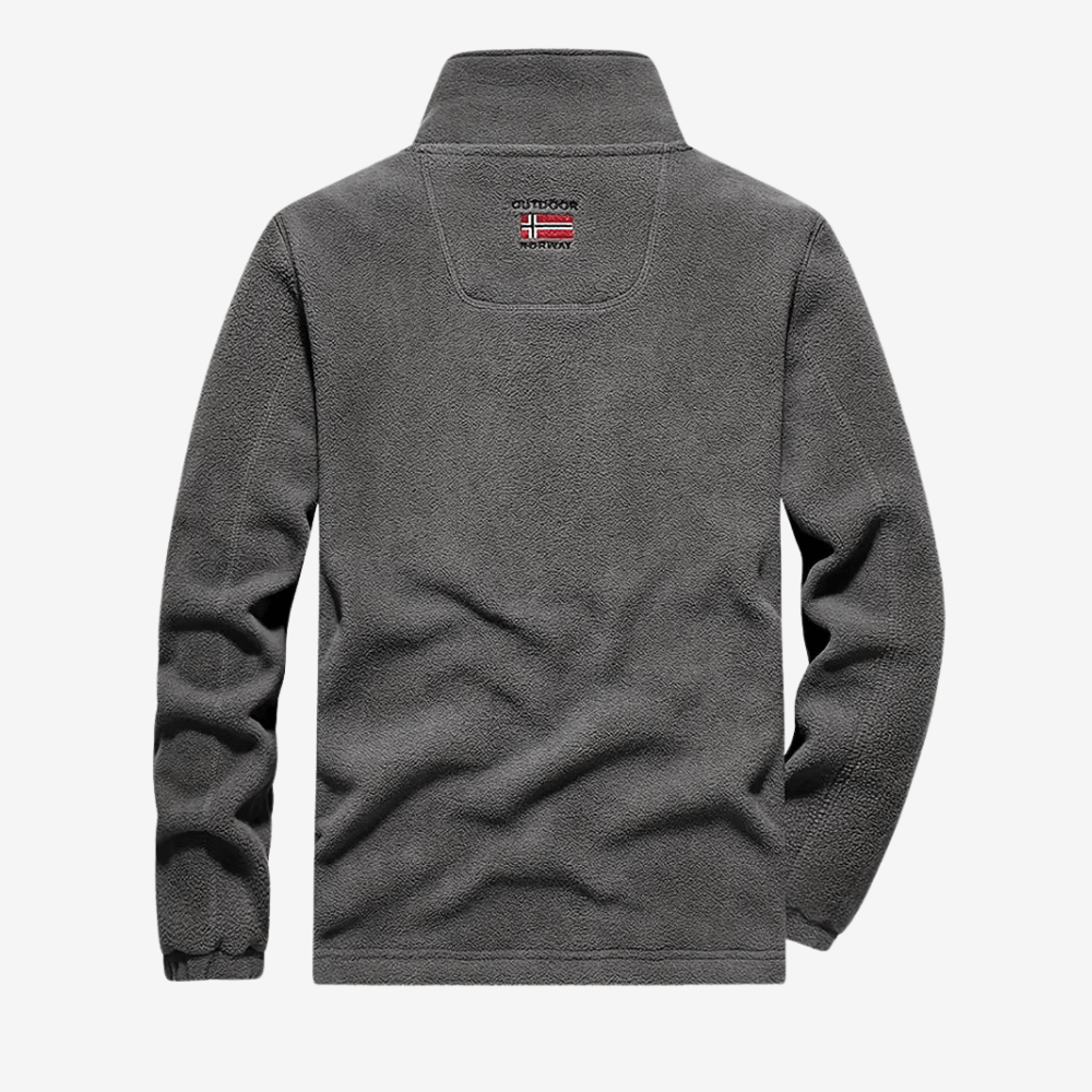 Lightweight Thermal Fleece Jacket – Breathable Mid-Layer for Outdoor Activities