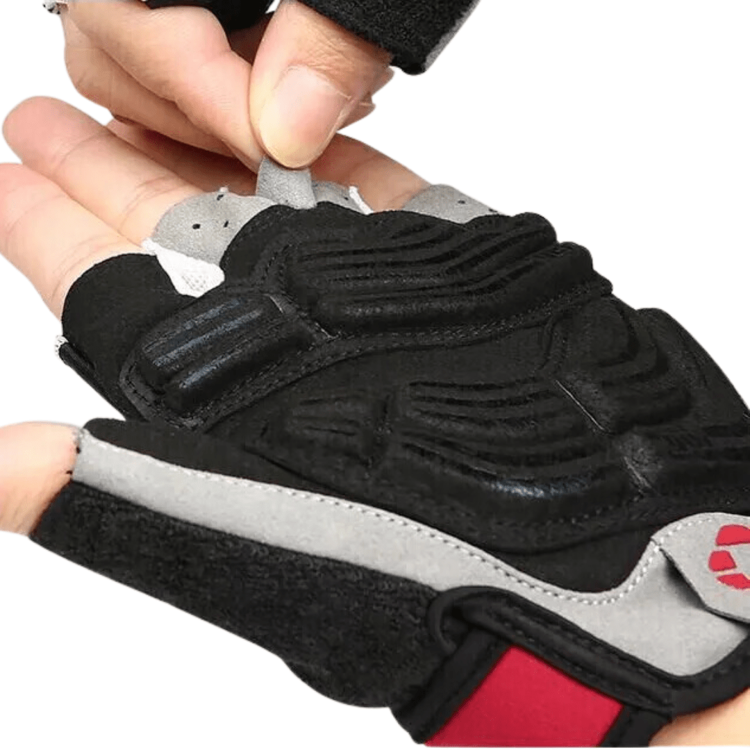 Cycling Gloves - Fingerless Gel Cycling Mitts, MTB Gloves, Bike Gloves
