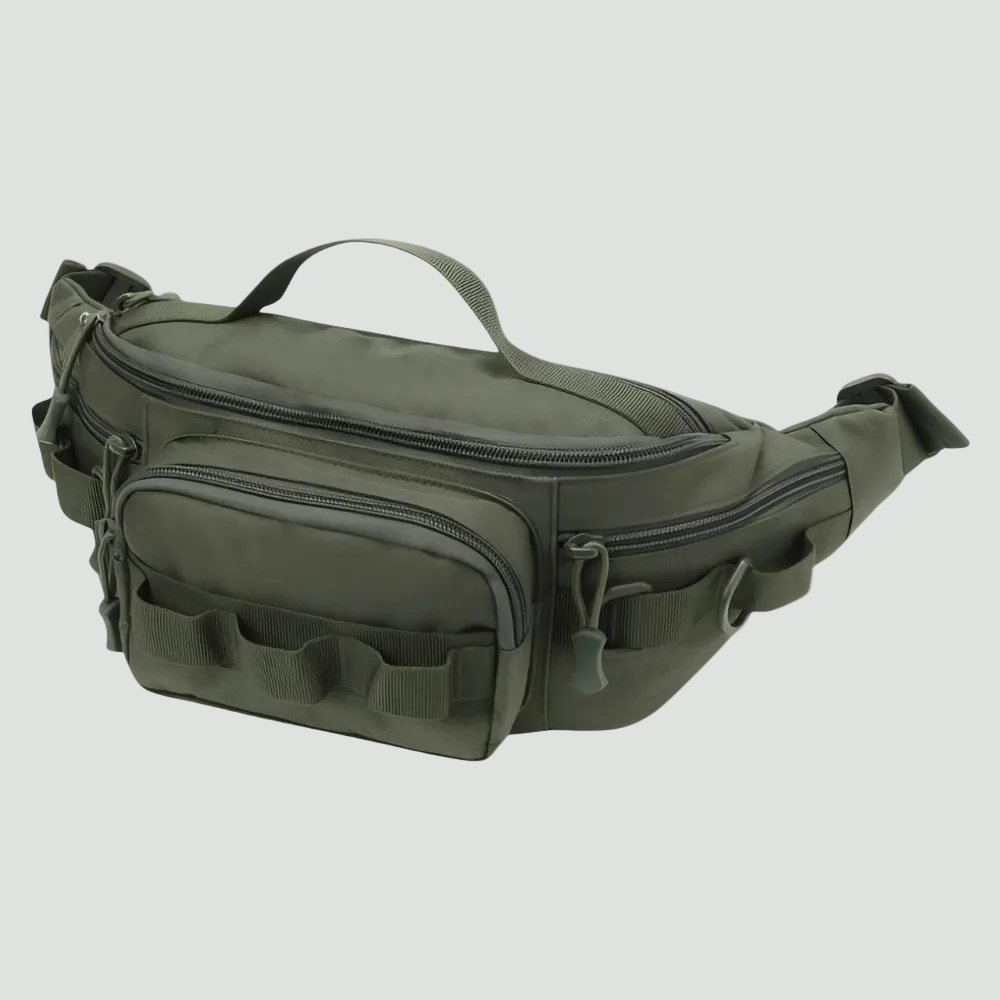 Outdoor Waist Pack - Lightweight Water-Resistant Bum Bag for Hiking, Fishing and Travel