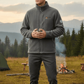 Lightweight Thermal Fleece Jacket – Breathable Mid-Layer for Outdoor Activities