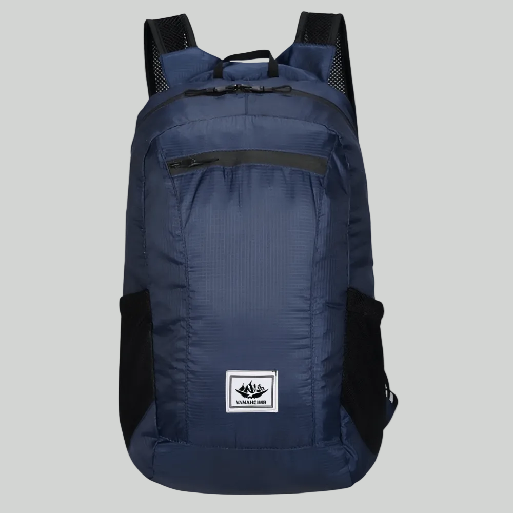 Foldable Day Backpack - Lightweight Packable Rucksack for Hiking, Travel and Outdoor Use