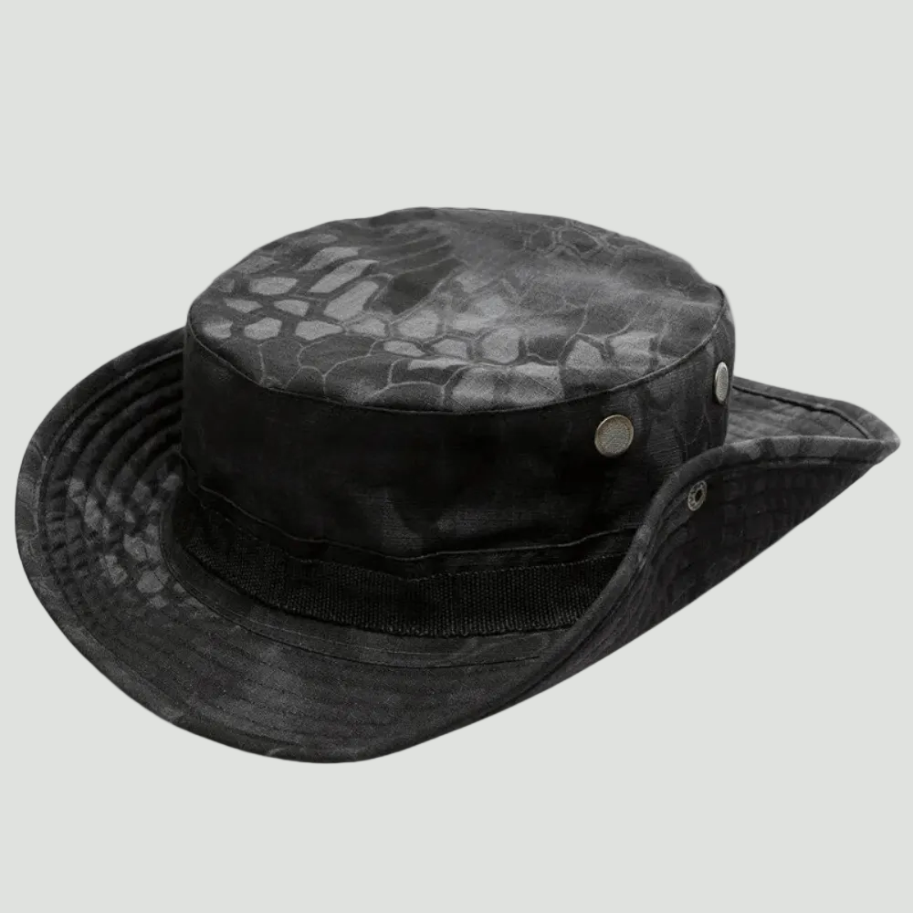Packable Bush Hat - Lightweight Wide Brim Sun Hat with Ventilation for Fishing & Hiking