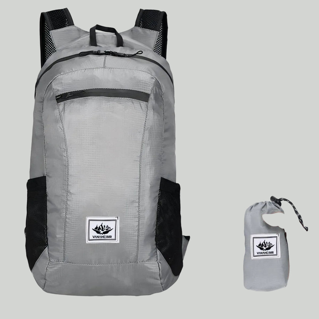 Foldable Day Backpack - Lightweight Packable Rucksack for Hiking, Travel and Outdoor Use