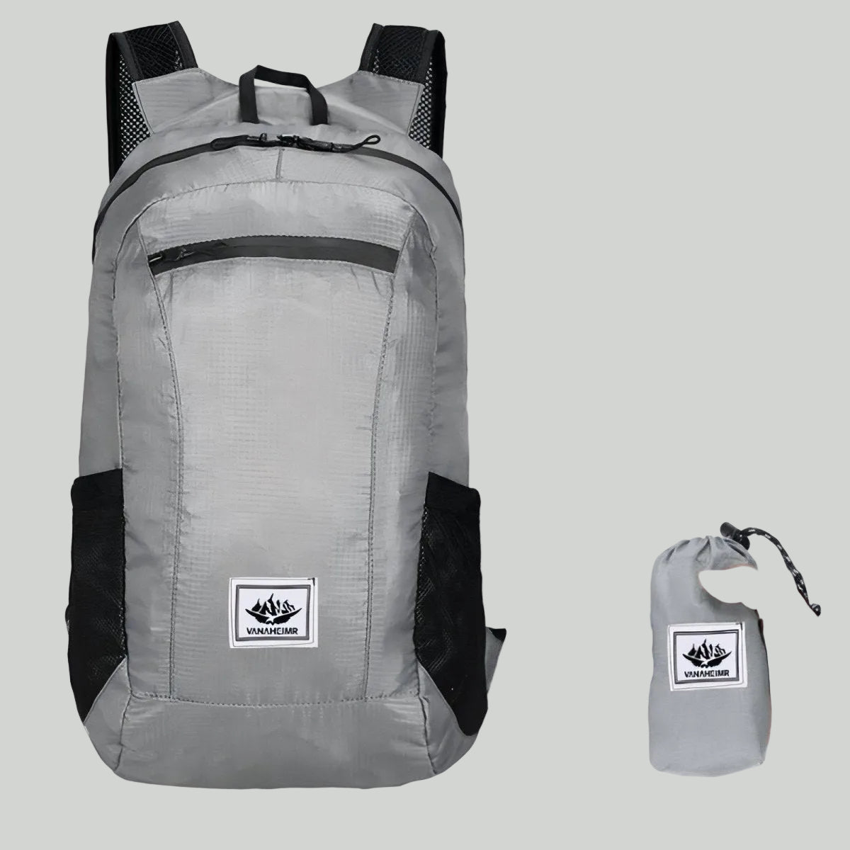 Foldable Day Backpack - Lightweight Packable Rucksack for Hiking, Travel and Outdoor Use