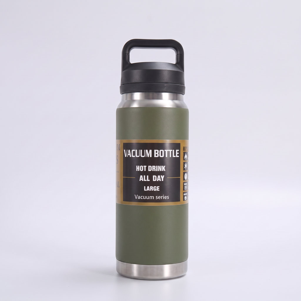 Water Bottle - Insulated Stainless Steel - Double-Wall Vacuum Flask