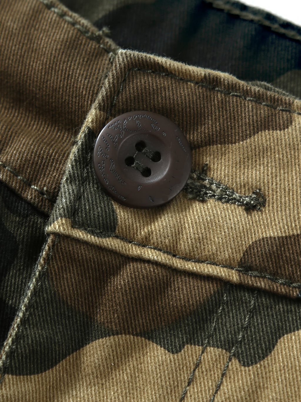 Men’s Camouflage Cargo Trousers – Multi-Pocket Outdoor Utility Design