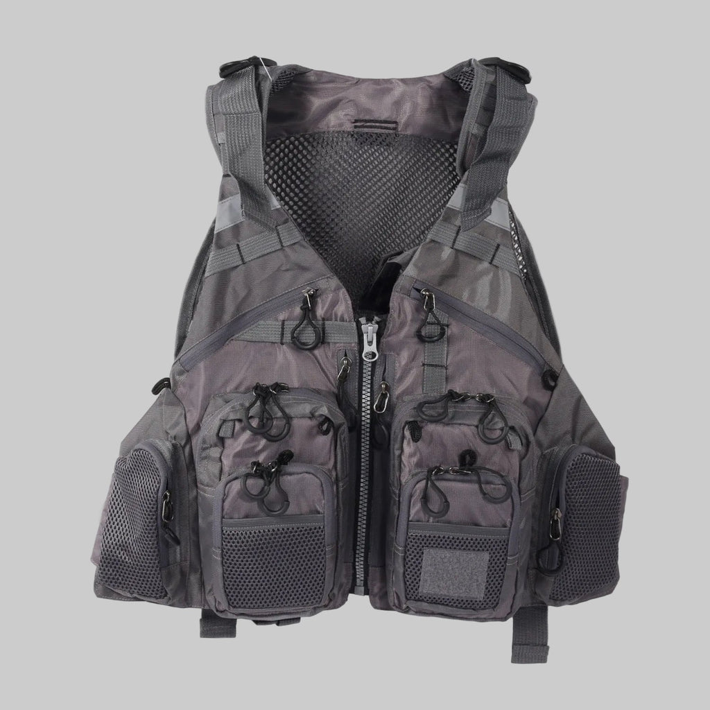 Men’s Multi-Pocket Outdoor Fishing Vest – Breathable Utility Design