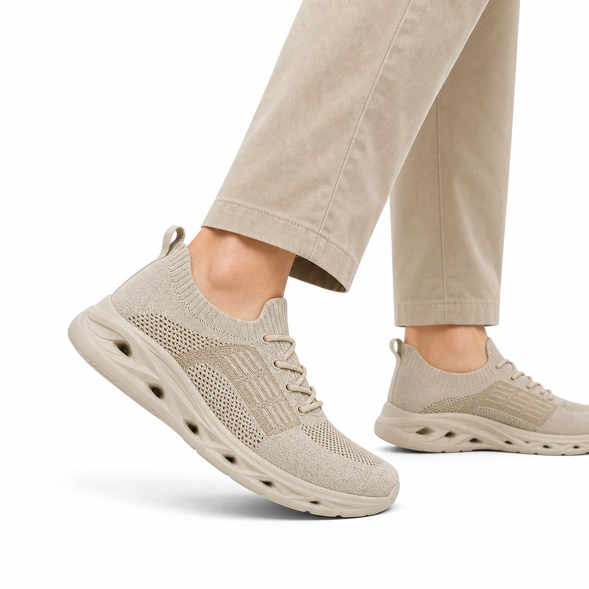 Comfort Wide Toe Walking Sneakers - Unisex