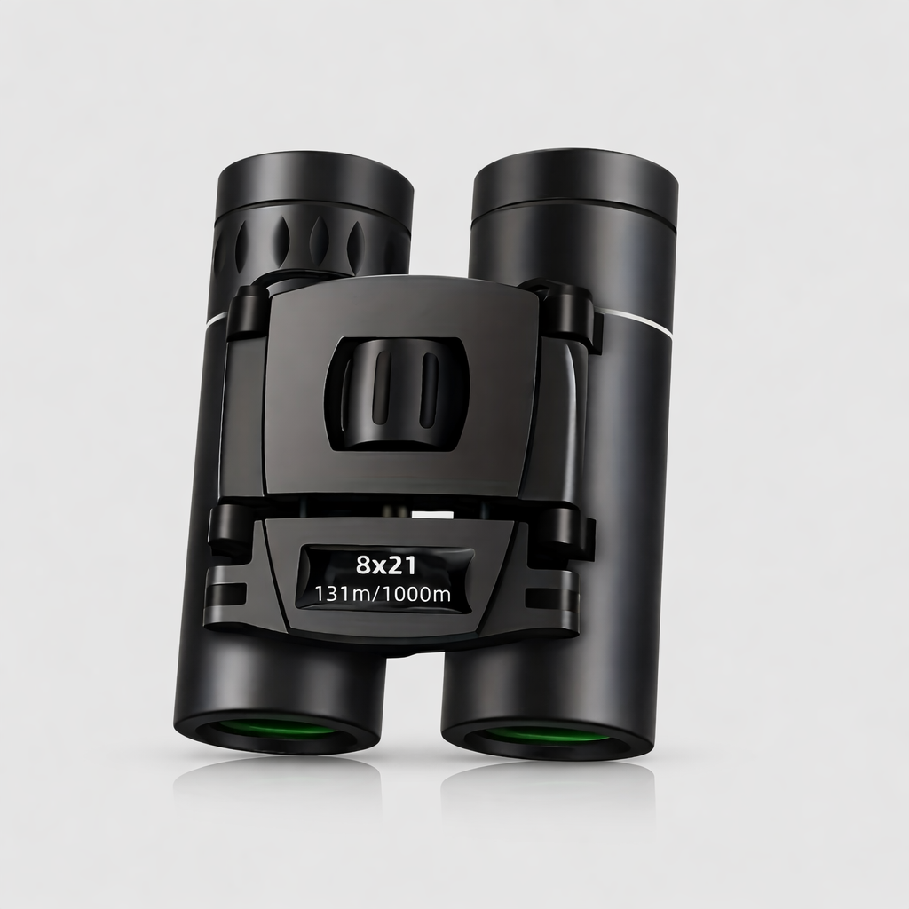 Compact 8x Binoculars – Foldable Design for Outdoor Observation