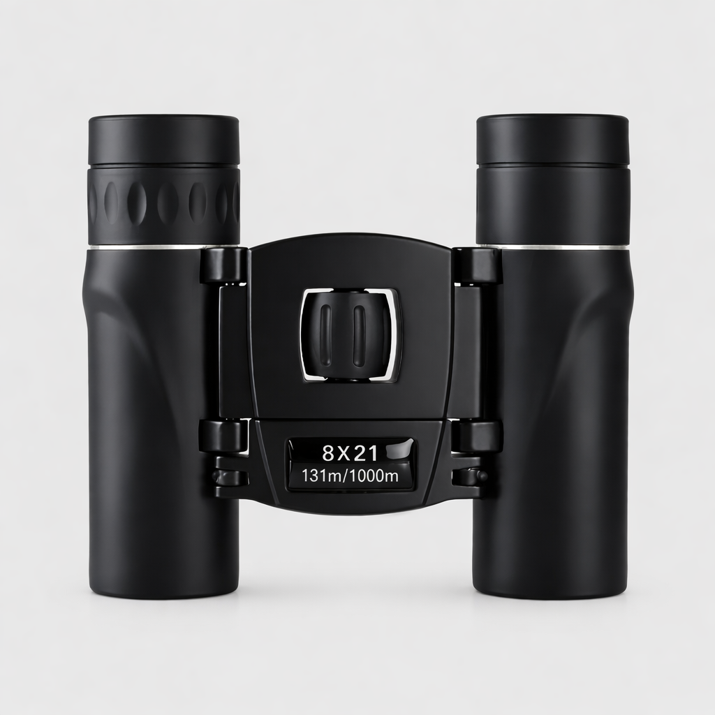 Compact 8x Binoculars – Foldable Design for Outdoor Observation
