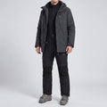 Men's Ski Trousers - Detachable Bib - Insulated Windproof Snowsports