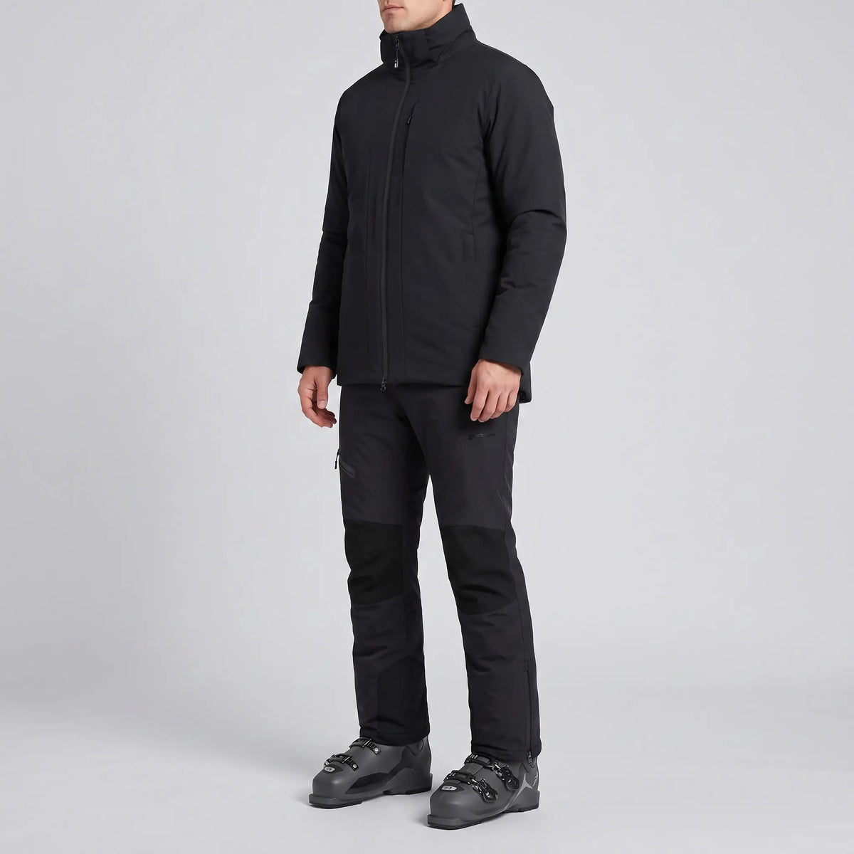 Men's Ski Trousers - Detachable Bib - Insulated Windproof Snowsports