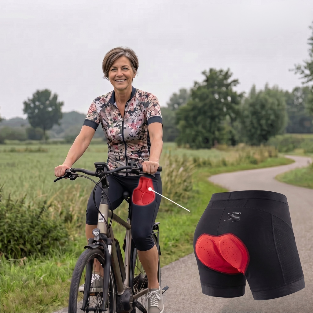 Women’s Breathable Cycling Undershorts – Gel-Padded & Supportive Fit