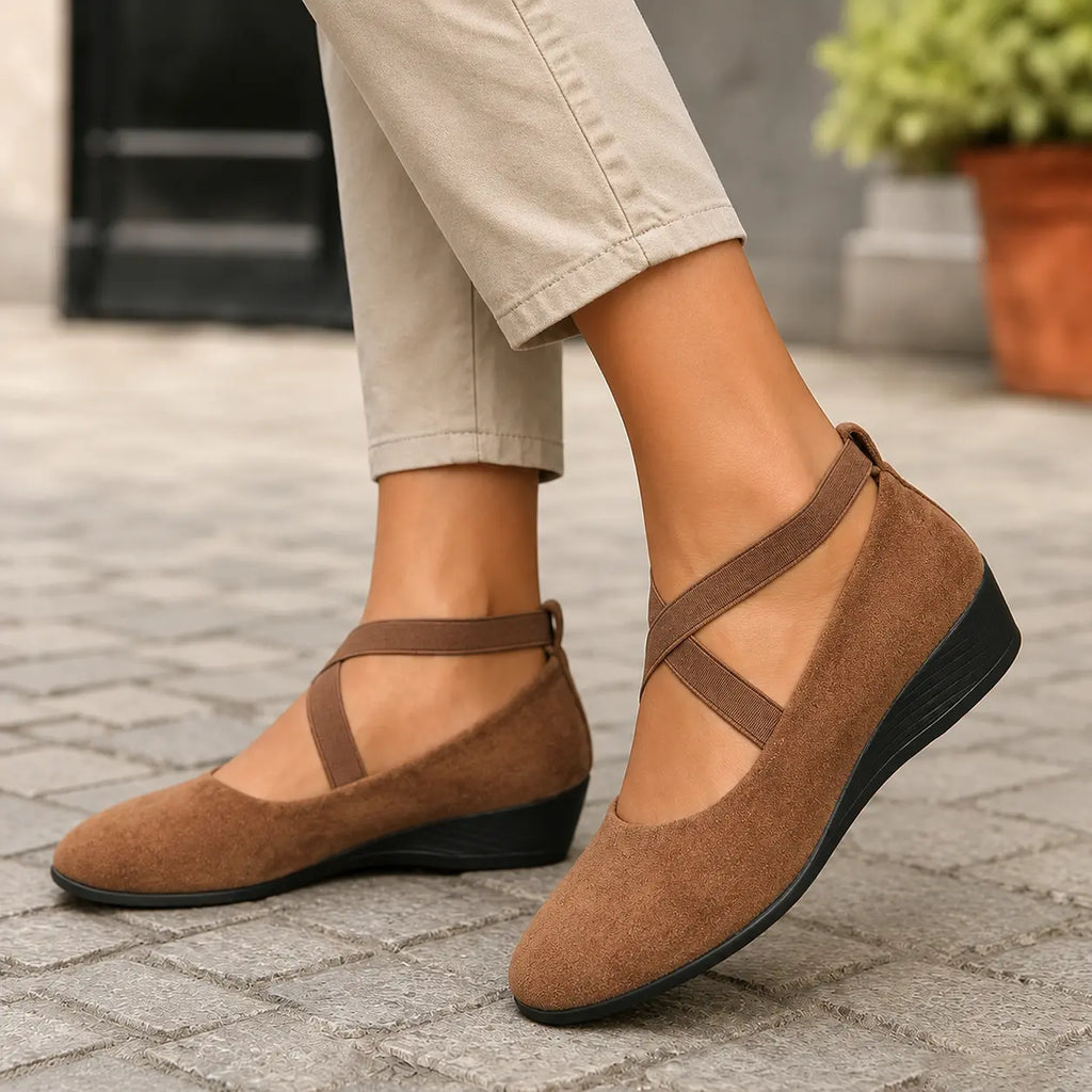 Women’s Comfort Arch Support Flats – Lightweight Comfort Shoes