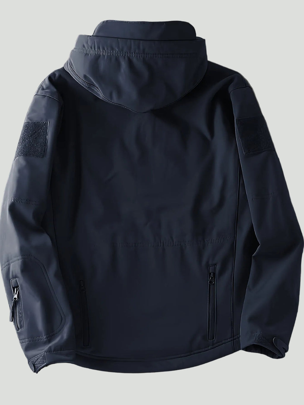 Men’s Hooded Outdoor Jacket – Lightweight Zip-Up Layer for Active Use