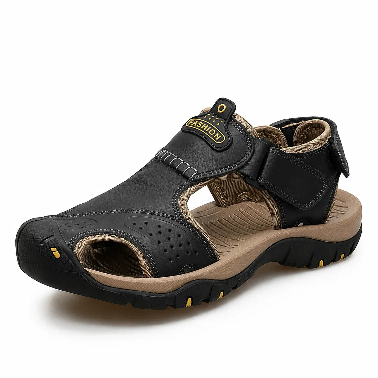 Men’s Extra Wide Toe Comfort Sandals with Adjustable Straps