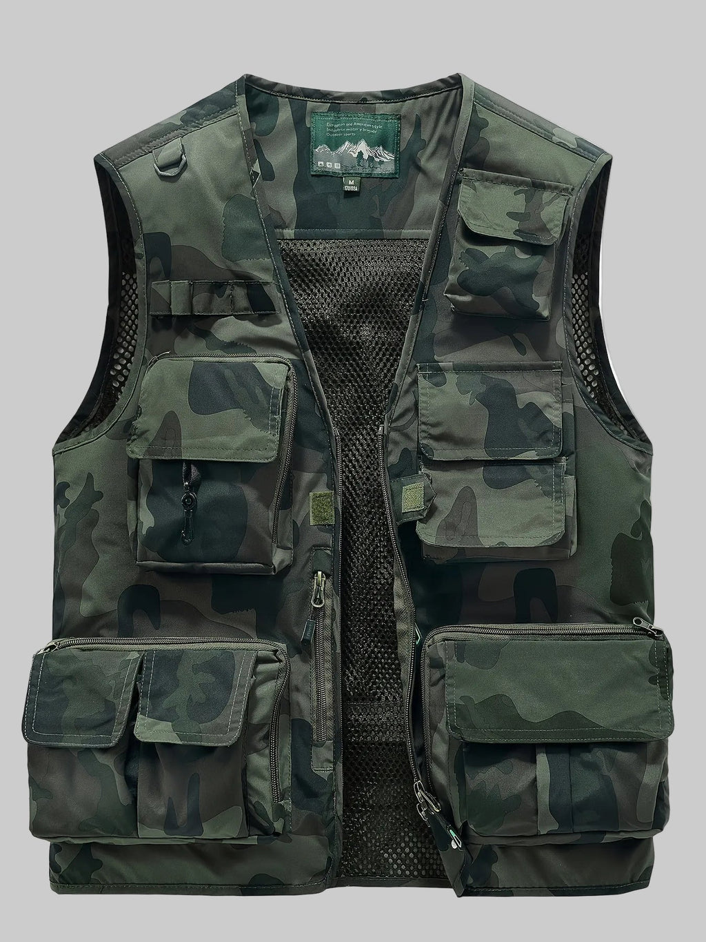 Lightweight Outdoor Utility Vest with Multiple Pockets – Breathable Design for Field Use