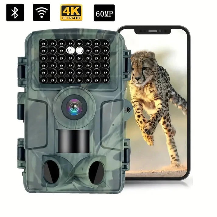 Cellular WIFI Trail Camera with Night Vision and Infrared LED for Wildlife Monitoring