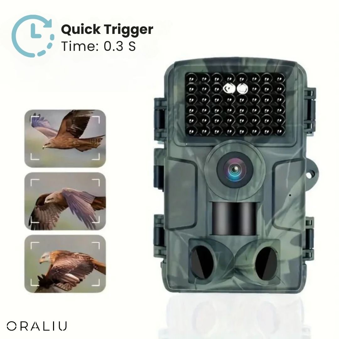Cellular WIFI Trail Camera with Night Vision and Infrared LED for Wildlife Monitoring