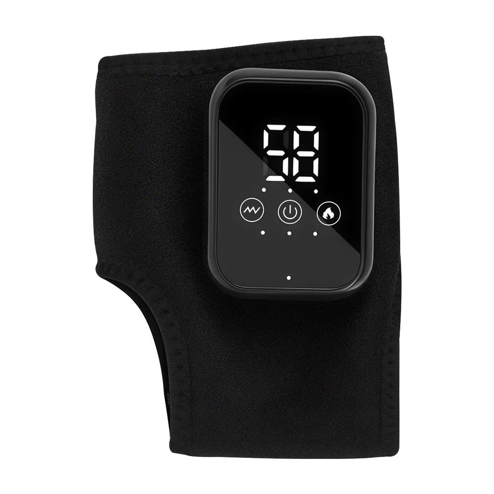 Cordless Heat and Massage Pad for Foot and Ankle Massager with Rechargeable Digital Display
