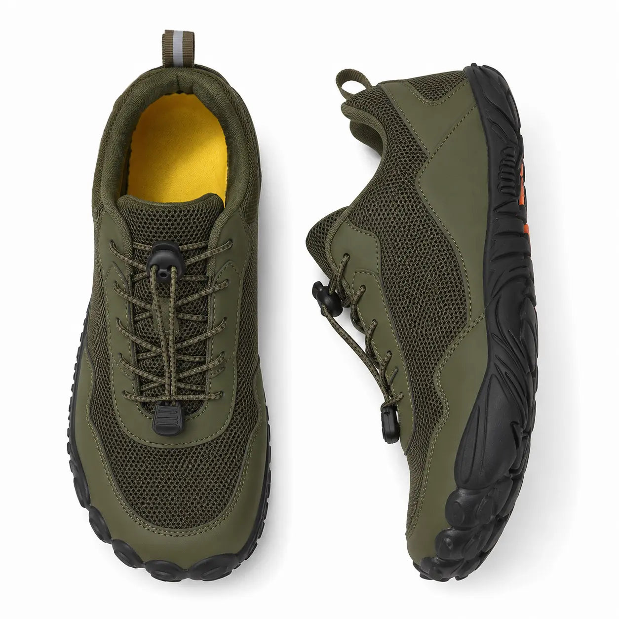 Comfort Barefoot Wide Toe Box Hiking Shoes | Non-Slip Outdoor Walking Trainers - Unisex