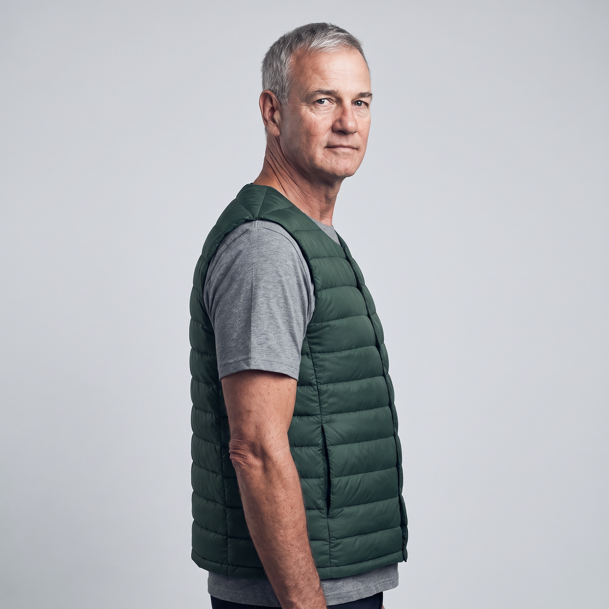 Men's Gilet - Lightweight Down Filled Body Warmer for Hiking & Outdoor