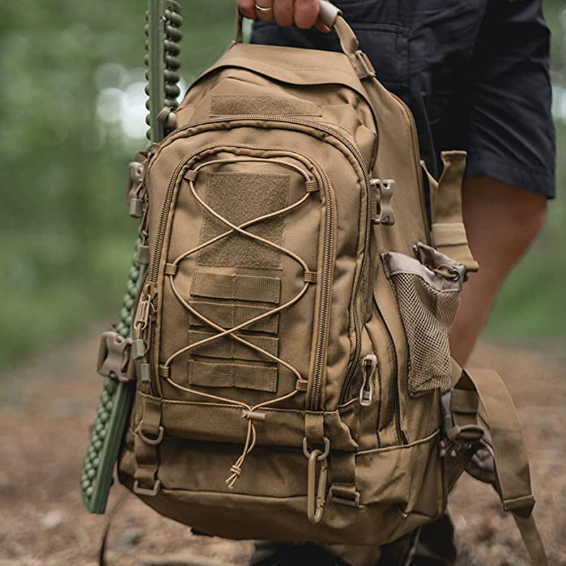 60L Military Tactical Backpack – Expandable Waterproof Outdoor Rucksack for Camping, Hiking & Travel |