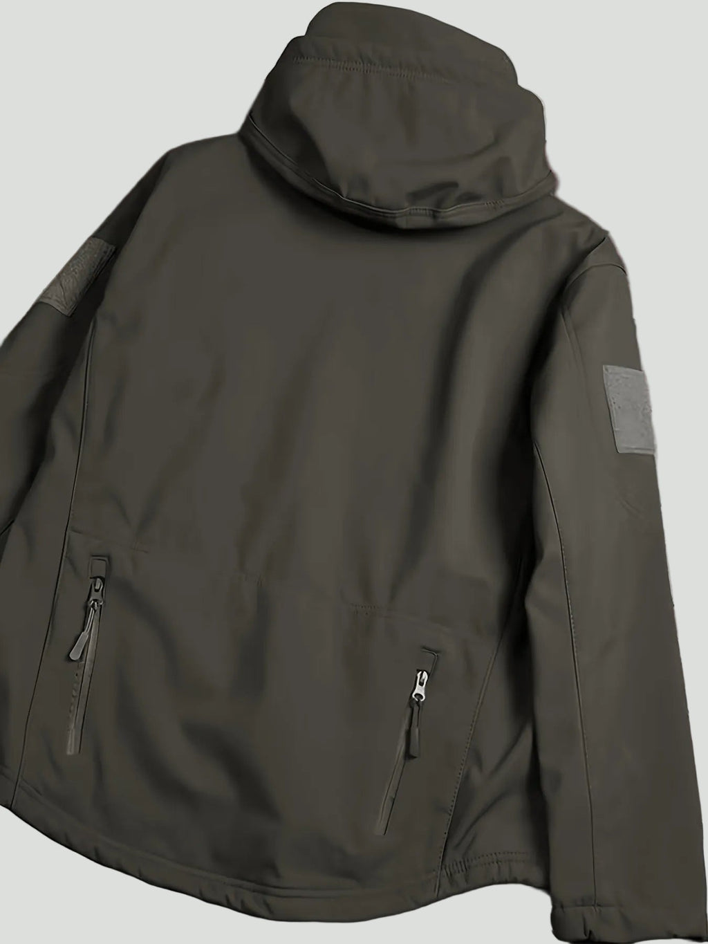 Men’s Hooded Outdoor Jacket – Lightweight Zip-Up Layer for Active Use