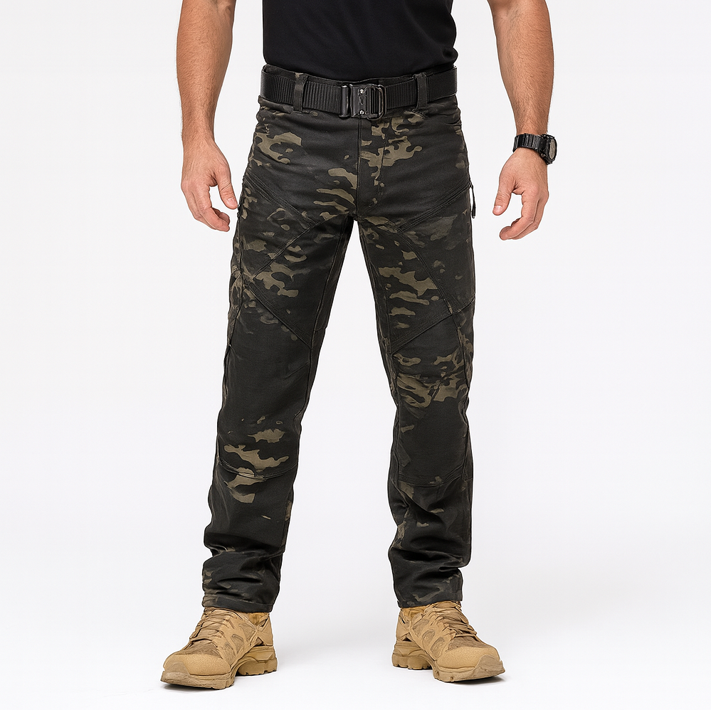 Men’s Urban Waterproof Stretch Cargo Tactical Trousers