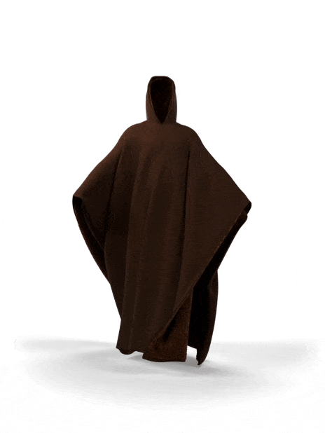 Weighted Cloak Hoodie – Sensory-Friendly Cotton Hoodie with Faux Fur Lining, Cozy Oversized Comfort
