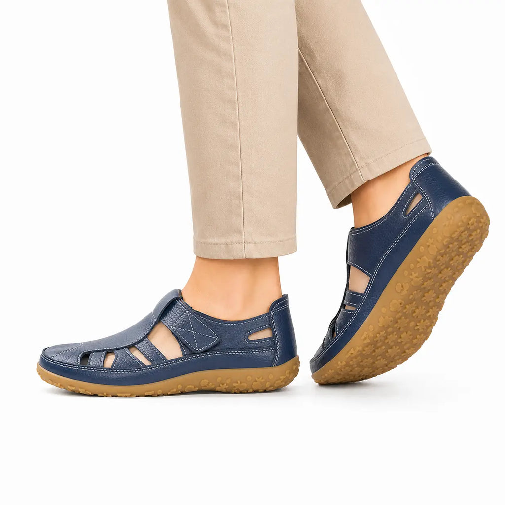Comfort Wide Toe Box Leather Comfort Shoes