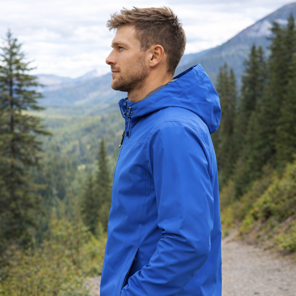 Lightweight Waterproof Breathable Rain Jacket