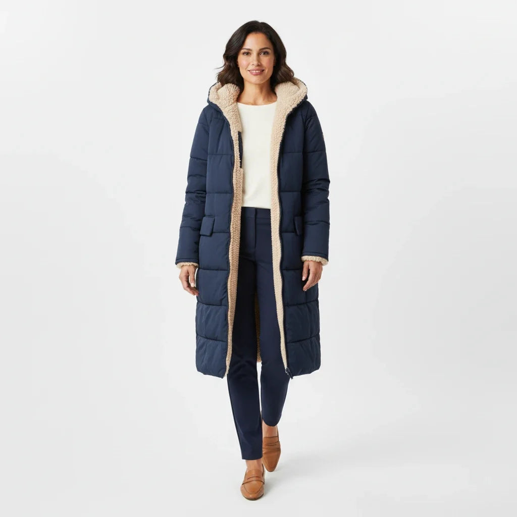 Hooded Puffer Jacket for Women