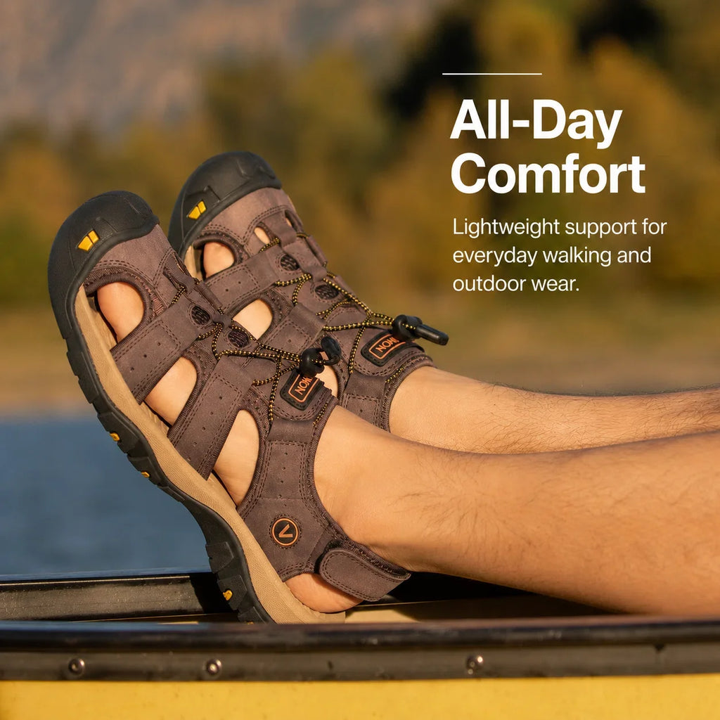 Men’s Hiking Sandals Comfort Sandals with Adjustable Straps