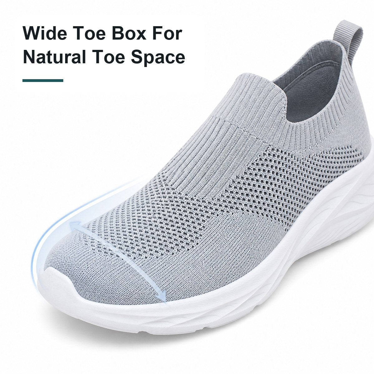 Men's Hands-Free Slip-On Walking Shoes