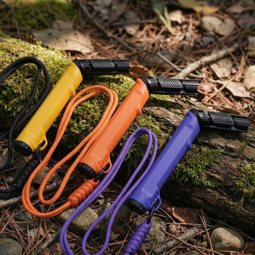 FIRETACT – Rugged Military Style Fire Starter Lighter for Camping and Survival