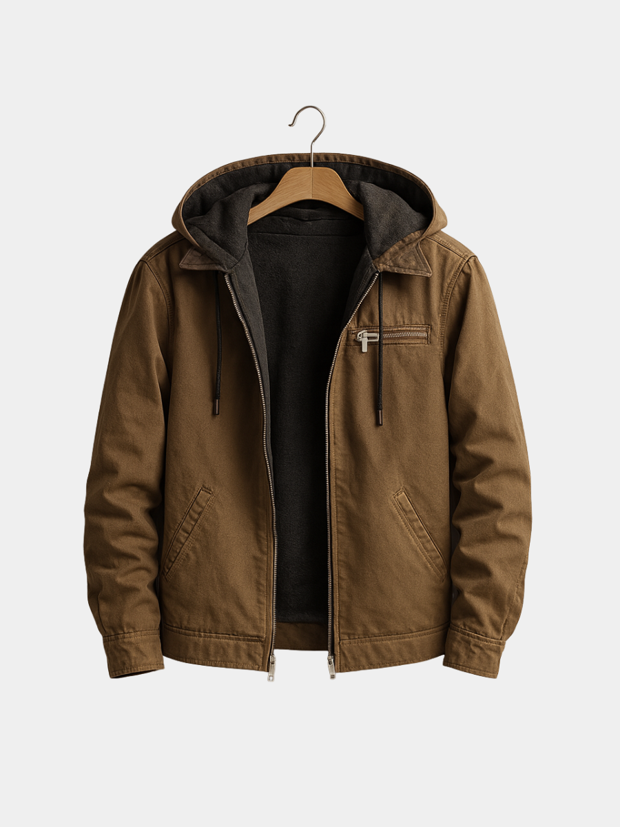 George | Men's Hooded Full Zip Casual Jacket