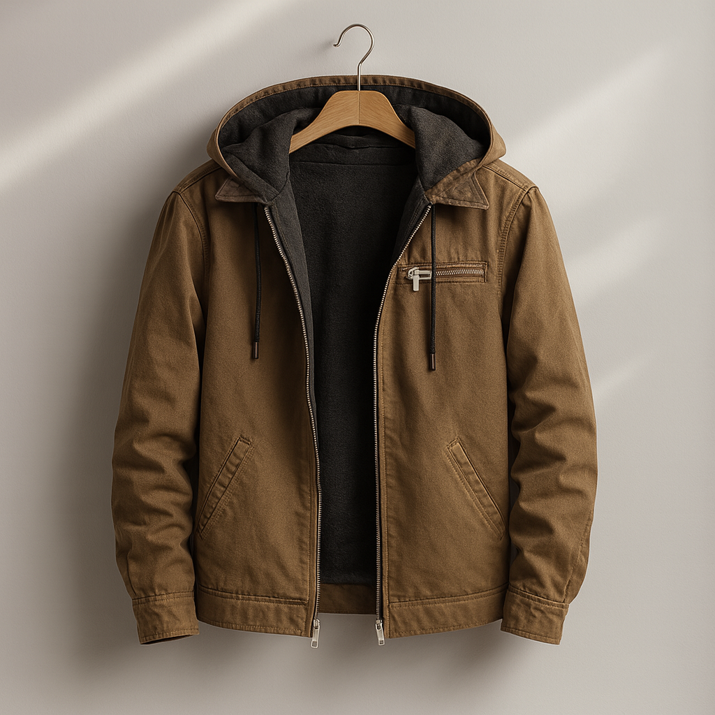 George | Men's Hooded Full Zip Casual Jacket