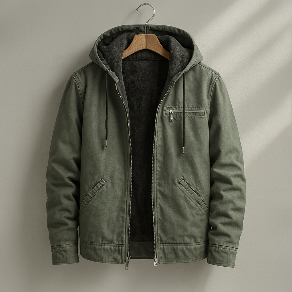 George | Men's Hooded Full Zip Casual Jacket